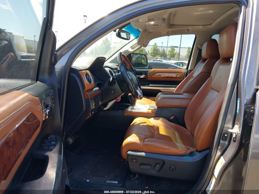2017 Toyota Tundra VIN 5TFAY5F1XHX606189 IAAI salvage auction — THEFT, Wait Title, sold $14,000 on 2026-08-02 (photo 5)