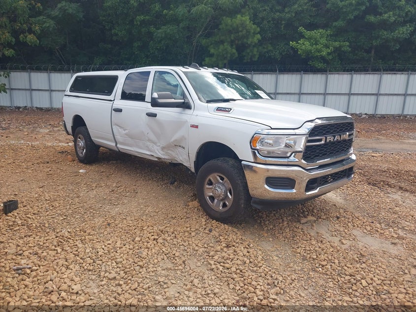 2022 Ram 2500 VIN 3C6UR5HJ1NG358025 IAAI salvage auction — RIGHT SIDE, Rebuildable (Florida), sold $8,900 on 2026-08-22 (photo 1)