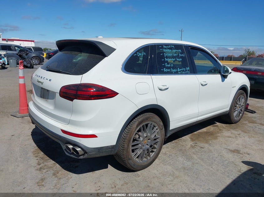 2016 Porsche Cayenne VIN WP1AE2A21GLA64332 IAAI salvage auction — UNKNOWN, Salvage (California), sold $3,500 on 2026-08-12 (photo 4)