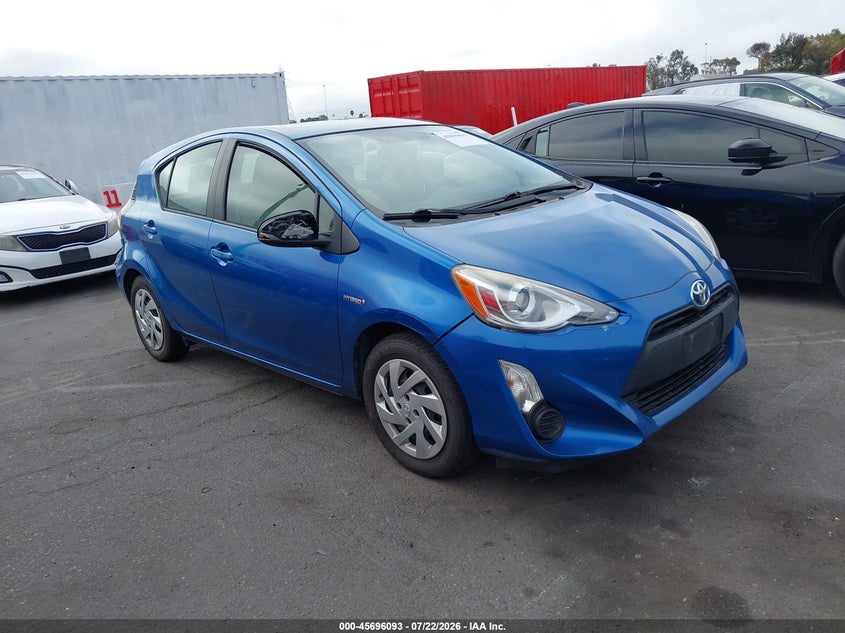 2015 Toyota Prius c VIN JTDKDTB32F1090311 IAAI salvage auction — NORMAL WEAR, Clear - Dealer Only (California), sold $25 on 2026-07-23 (photo 1)