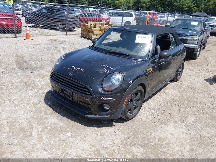 2019 Mini Convertible VIN WMWWG5C58K3H07522 IAAI salvage auction — REAR END, Wait Title, sold $2,900 on 2026-09-22 (photo 2)