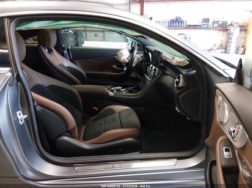 2017 Mercedes-benz C-klasse VIN WDDWJ4JB4HF342273 IAAI salvage auction — FRONT END, Salvage Title, sold $2,950 on 2026-08-19 (photo 5)