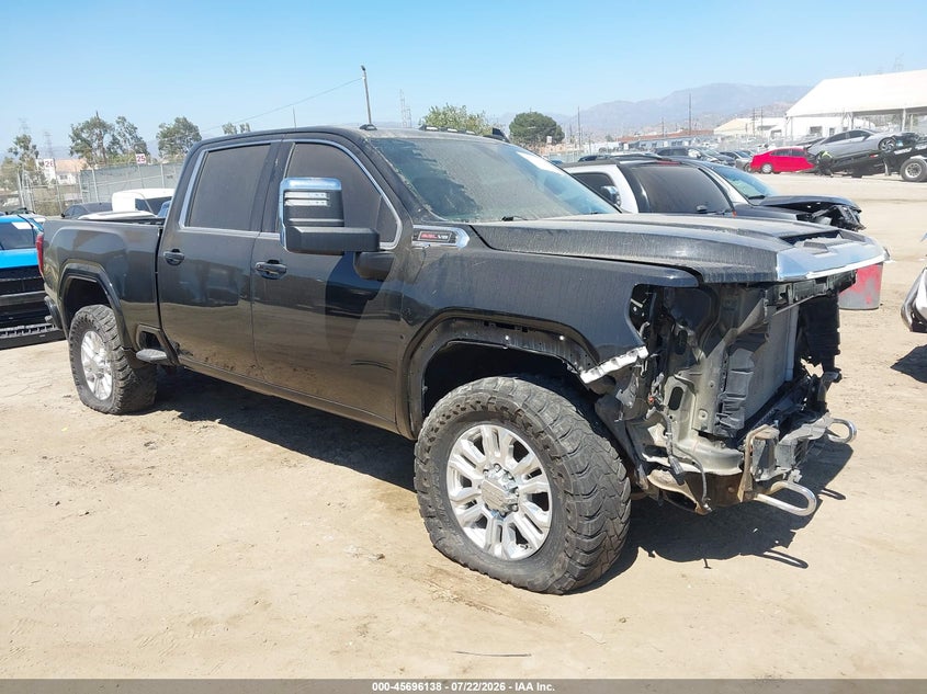 2022 Gmc SIERRA VIN 1GT49RE79NF161453 IAAI salvage auction — FRONT END, Salvage (California), sold $13,100 on 2026-07-29 (photo 1)