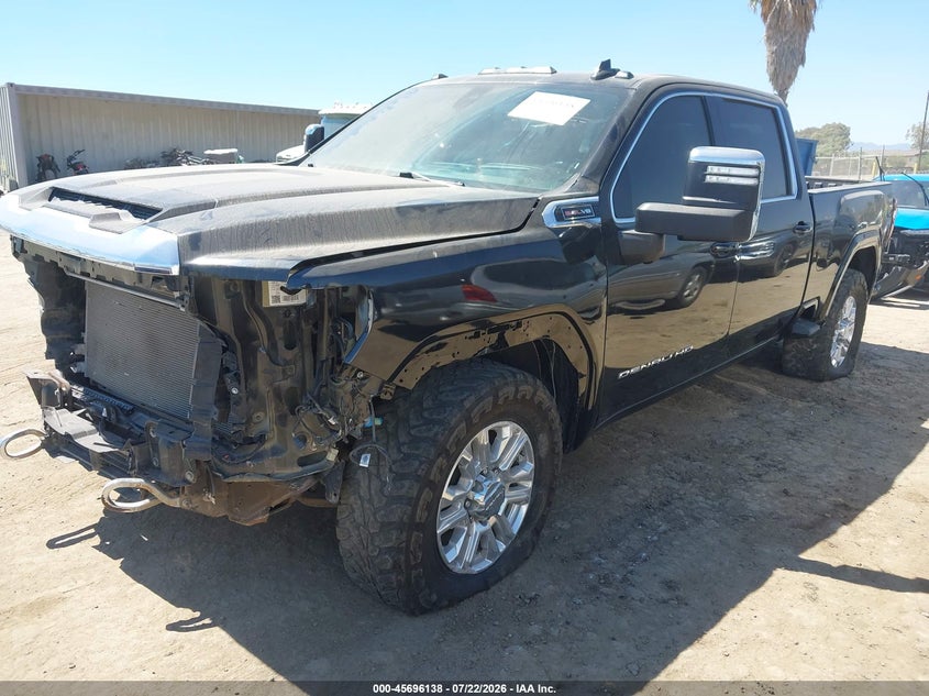 2022 Gmc SIERRA VIN 1GT49RE79NF161453 IAAI salvage auction — FRONT END, Salvage (California), sold $13,100 on 2026-07-29 (photo 2)
