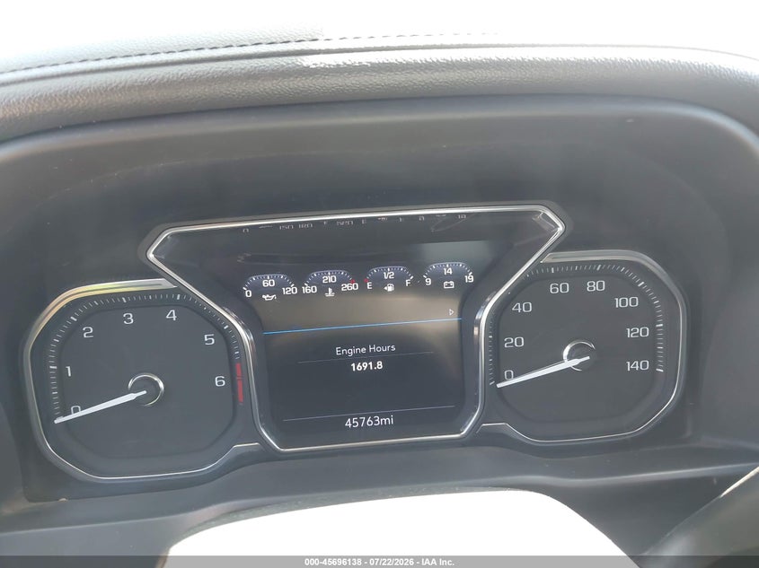 2022 Gmc SIERRA VIN 1GT49RE79NF161453 IAAI salvage auction — FRONT END, Salvage (California), sold $13,100 on 2026-07-29 (photo 5)