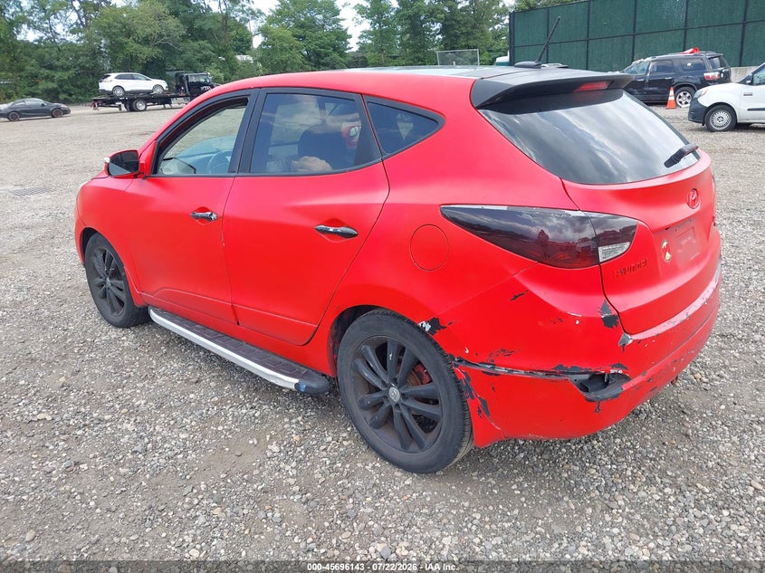 2010 Hyundai Tucson VIN KM8JU3AC8AU103899 IAAI salvage auction — NORMAL WEAR, Clear (New York), sold $450 on 2026-07-28 (photo 3)