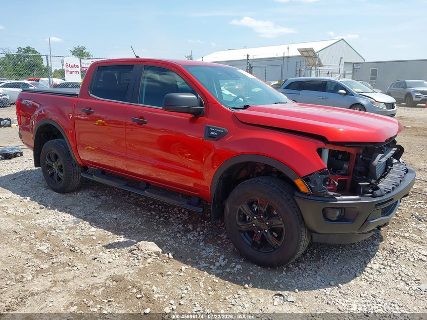2022 Ford Ranger VIN 1FTER4FH2NLD36447 IAAI salvage auction — FRONT END, Wait Title, sold $8,700 on 2026-08-20 (photo 1)