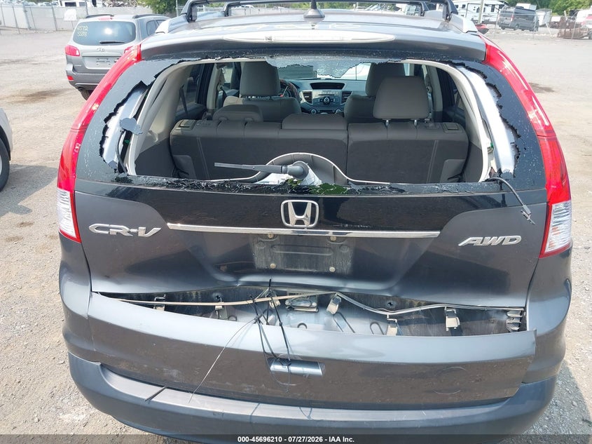 2012 Honda Cr-v VIN 5J6RM4H75CL021511 IAAI salvage auction — REAR END, Salvage (Virginia), sold $3,250 on 2026-08-01 (photo 6)