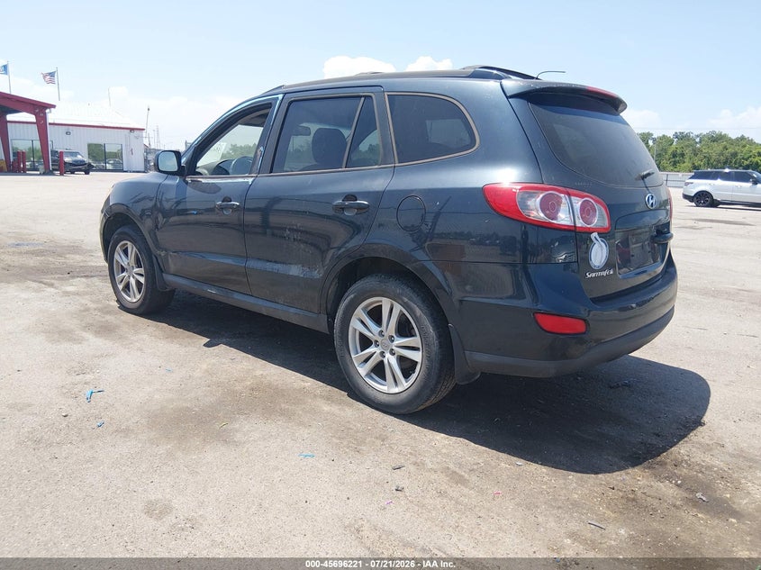 2012 Hyundai Santa fe VIN 5XYZH4AG4CG140599 IAAI salvage auction — NORMAL WEAR, Salvage Title, sold $1,000 on 2026-07-29 (photo 3)
