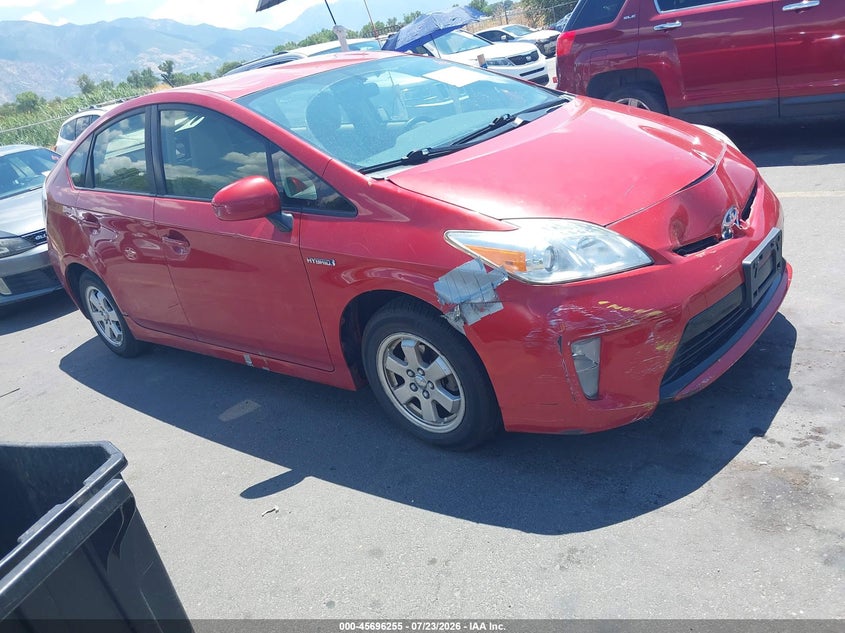 2012 Toyota Prius VIN JTDKN3DU6C5491402 IAAI salvage auction — NORMAL WEAR, Clear (Utah), sold $25 on 2026-07-30 (photo 1)