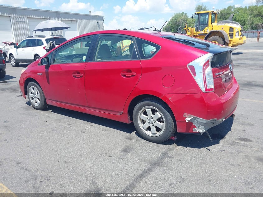 2012 Toyota Prius VIN JTDKN3DU6C5491402 IAAI salvage auction — NORMAL WEAR, Clear (Utah), sold $25 on 2026-07-30 (photo 3)