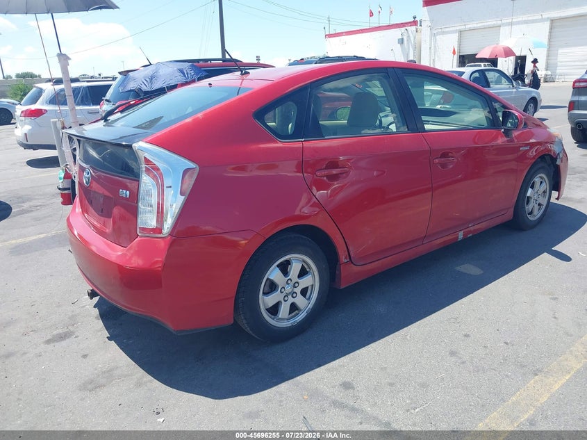 2012 Toyota Prius VIN JTDKN3DU6C5491402 IAAI salvage auction — NORMAL WEAR, Clear (Utah), sold $25 on 2026-07-30 (photo 4)
