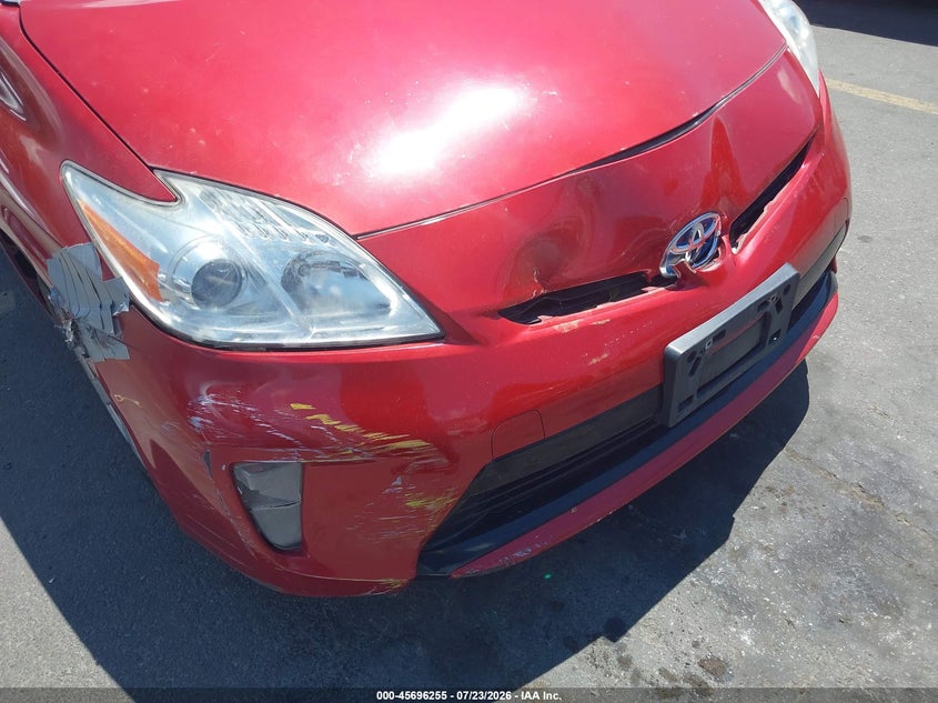 2012 Toyota Prius VIN JTDKN3DU6C5491402 IAAI salvage auction — NORMAL WEAR, Clear (Utah), sold $25 on 2026-07-30 (photo 6)
