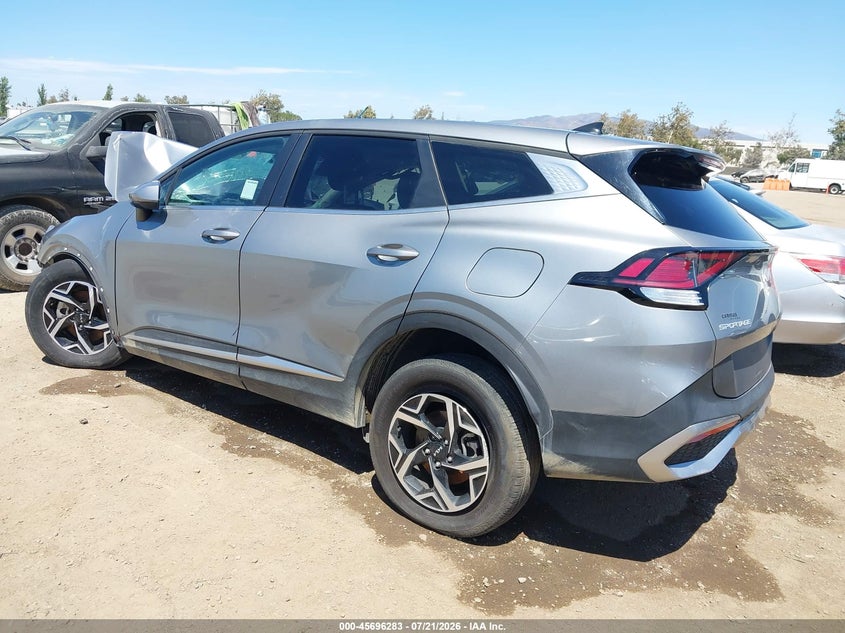 2024 Kia Sportage VIN KNDPU3DF8R7271010 IAAI salvage auction — FRONT END, Salvage (California), sold $1,100 on 2026-07-29 (photo 3)