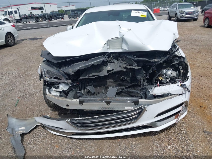 2018 Genesis G80 VIN KMHGN4JE3JU285106 IAAI salvage auction — FRONT END, Salvage Title, sold $1,025 on 2026-10-03 (photo 6)