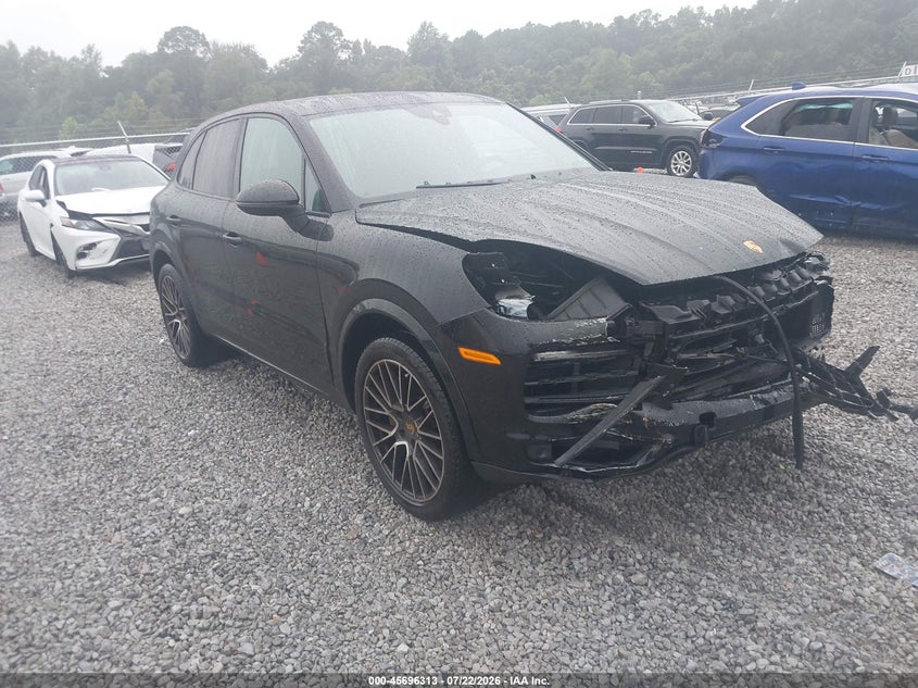 2020 Porsche Cayenne VIN WP1AB2AY9LDA27112 IAAI salvage auction — FRONT END, Rebuildable (Florida), sold $20,350 on 2026-08-06 (photo 1)