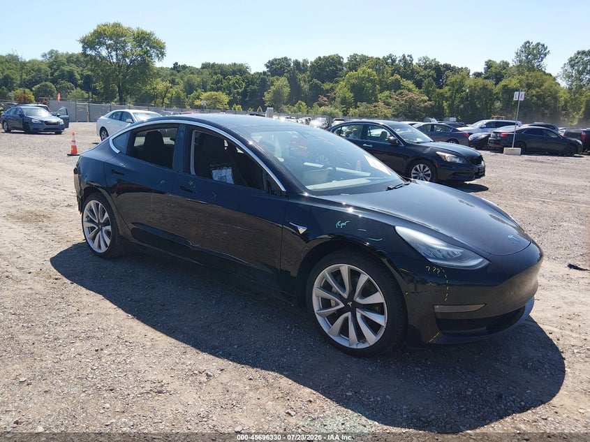 2019 Tesla Model 3 VIN 5YJ3E1EA6KF407461 IAAI salvage auction — REAR END, Salvage (Pennsylvania), sold $4,350 on 2026-08-02 (photo 1)