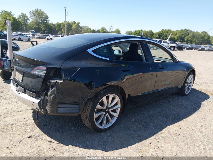 2019 Tesla Model 3 VIN 5YJ3E1EA6KF407461 IAAI salvage auction — REAR END, Salvage (Pennsylvania), sold $4,350 on 2026-08-02 (photo 4)