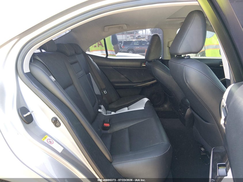 2018 Lexus Is VIN JTHBA1D24J5076895 IAAI salvage auction — RIGHT FRONT, Salvage (California), sold $4,600 on 2026-07-29 (photo 8)