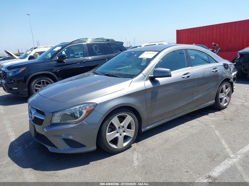 2015 Mercedes-benz Cla-klasse VIN WDDSJ4EB9FN162329 IAAI salvage auction — REAR END, Salvage Title, sold $2,325 on 2026-08-06 (photo 2)