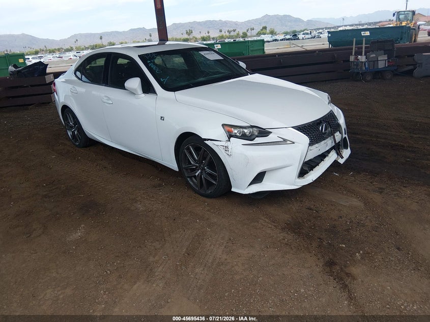 2015 Lexus Is VIN JTHBF1D29F5080174 IAAI salvage auction — NORMAL WEAR, Clear-Dealer Only (Arizona), sold $2,550 on 2026-07-28 (photo 1)