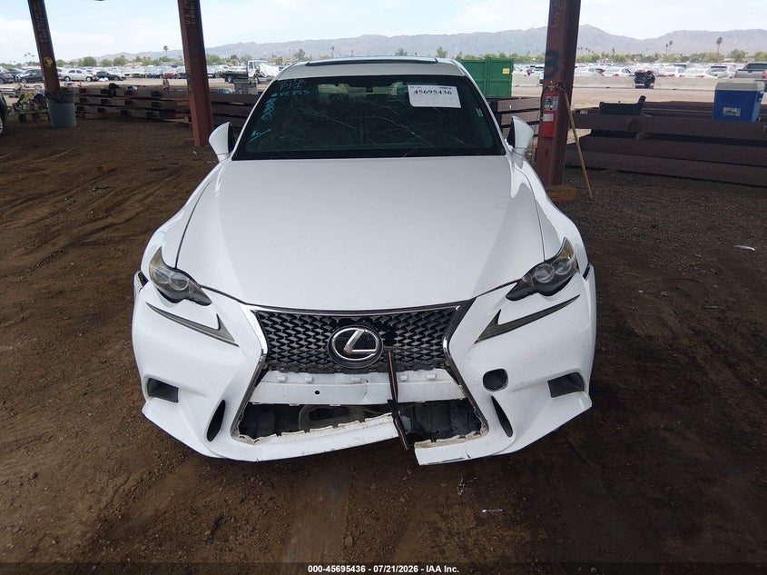 2015 Lexus Is VIN JTHBF1D29F5080174 IAAI salvage auction — NORMAL WEAR, Clear-Dealer Only (Arizona), sold $2,550 on 2026-07-28 (photo 6)