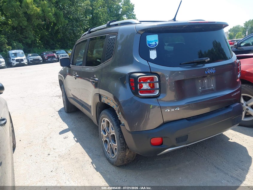 2016 Jeep Renegade VIN ZACCJBDT6GPD22432 IAAI salvage auction — NORMAL WEAR, Clear (Missouri), sold $675 on 2026-08-12 (photo 3)