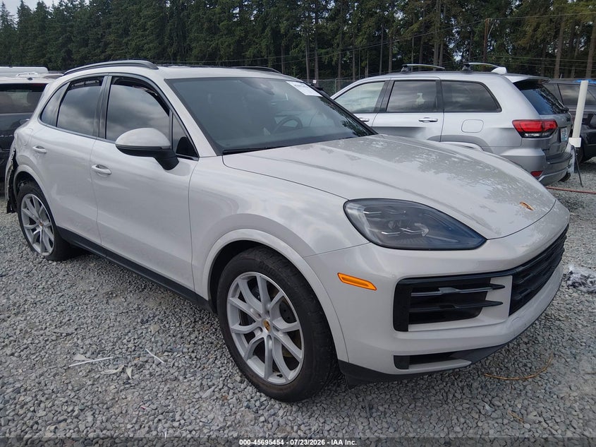 2024 Porsche Cayenne VIN WP1AA2AY2RDA01320 IAAI salvage auction — RIGHT REAR, Salvage Title, sold $37,550 on 2026-08-19 (photo 1)
