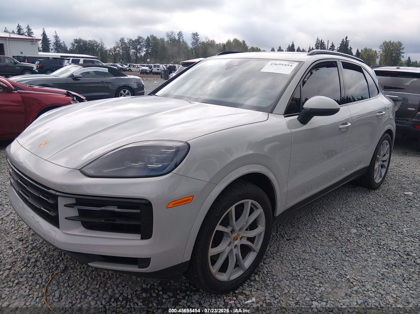 2024 Porsche Cayenne VIN WP1AA2AY2RDA01320 IAAI salvage auction — RIGHT REAR, Salvage Title, sold $37,550 on 2026-08-19 (photo 2)