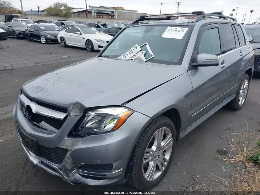 2013 Mercedes-benz Glk-klasse VIN WDCGG5HB1DG014090 IAAI salvage auction — FRONT END, Salvage Title, sold $3,700 on 2026-08-01 (photo 2)