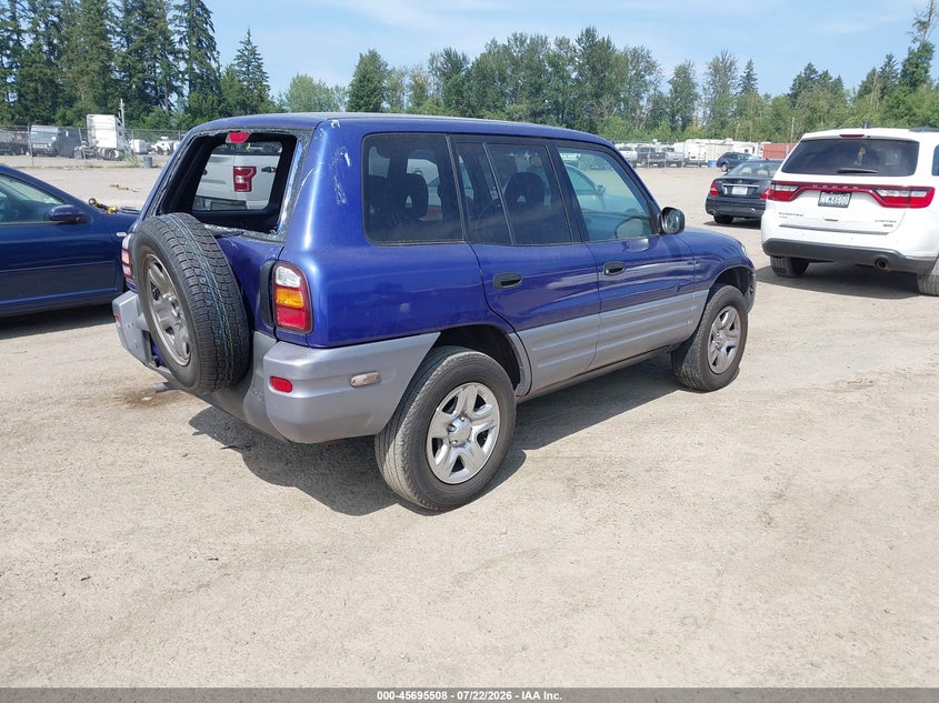 2000 Toyota Rav4 VIN JT3GP10V5Y0044202 IAAI salvage auction — REAR END, Bill Of Sale (Washington), sold $900 on 2026-08-01 (photo 4)
