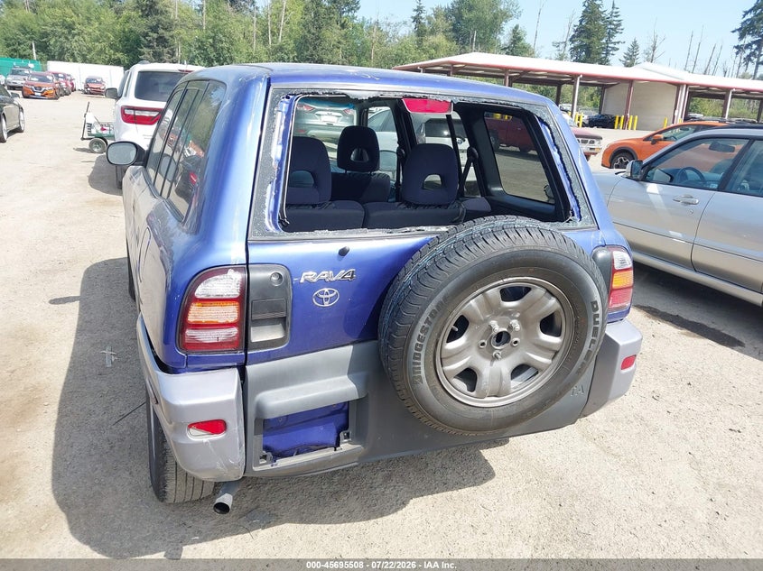 2000 Toyota Rav4 VIN JT3GP10V5Y0044202 IAAI salvage auction — REAR END, Bill Of Sale (Washington), sold $900 on 2026-08-01 (photo 6)