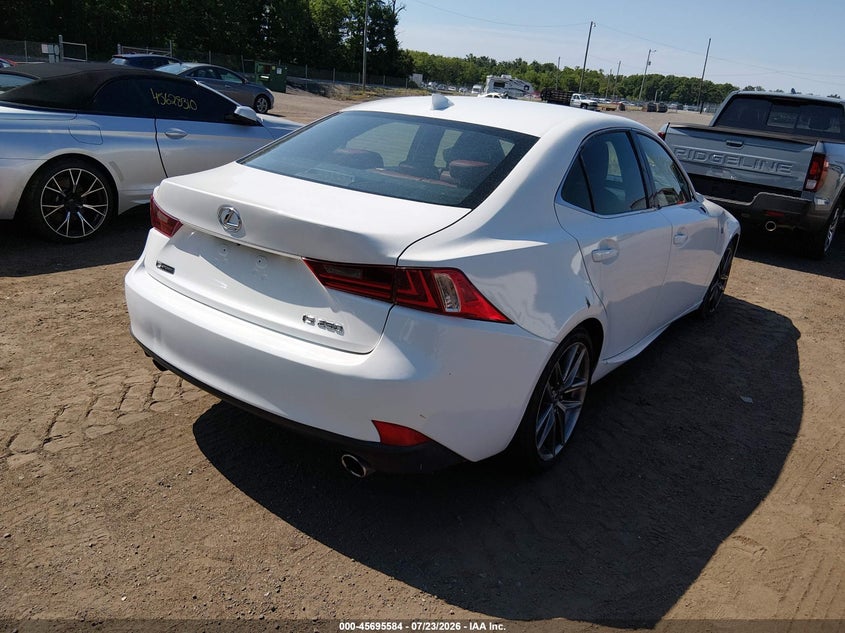 2015 Lexus Is VIN JTHBF1D26F5076633 IAAI salvage auction — NORMAL WEAR, Clear (Virginia), sold $2,050 on 2026-07-29 (photo 4)