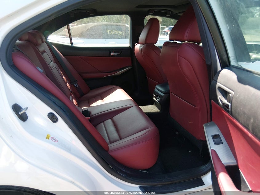 2015 Lexus Is VIN JTHBF1D26F5076633 IAAI salvage auction — NORMAL WEAR, Clear (Virginia), sold $2,050 on 2026-07-29 (photo 8)