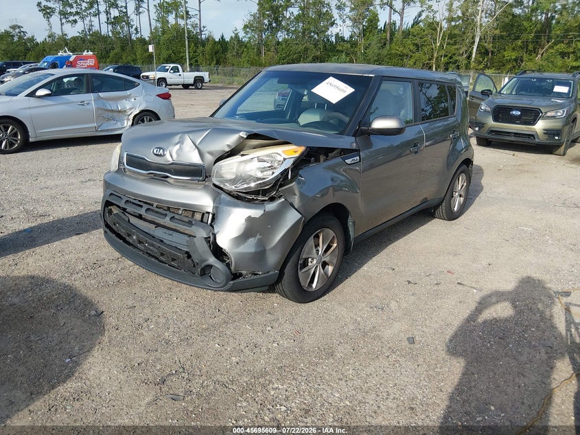 2015 Kia Soul VIN KNDJN2A23F7181063 IAAI salvage auction — NORMAL WEAR, Clear (Florida), sold $50 on 2026-07-28 (photo 2)