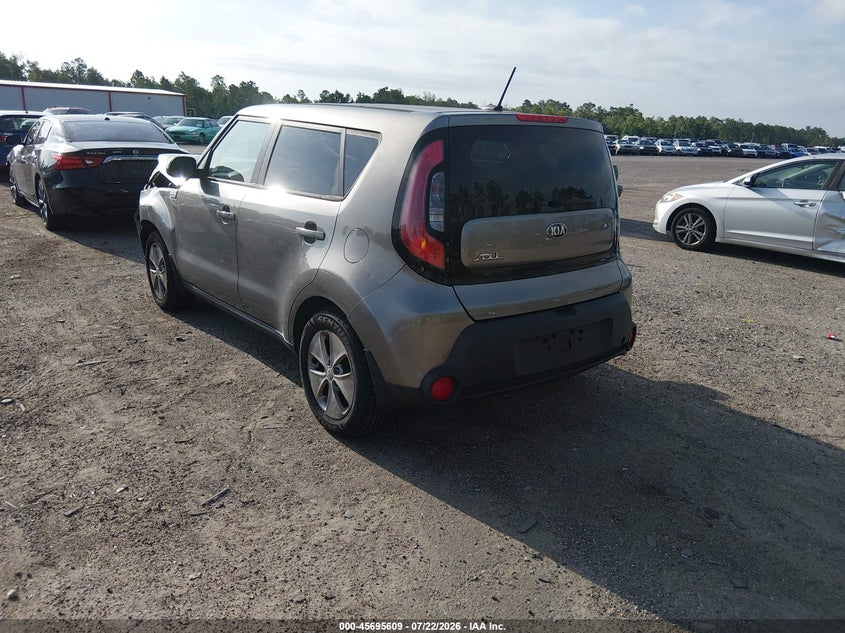 2015 Kia Soul VIN KNDJN2A23F7181063 IAAI salvage auction — NORMAL WEAR, Clear (Florida), sold $50 on 2026-07-28 (photo 3)