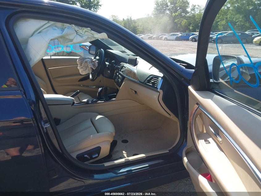 2016 BMW 3er VIN WBA8E3G56GNT75439 IAAI salvage auction — FRONT END, Wait Title, sold $125 on 2026-08-11 (photo 5)