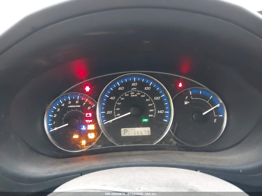2012 Subaru Forester VIN JF2SHBDC7CH420296 IAAI salvage auction — NORMAL WEAR, Clear (North Carolina), sold $275 on 2026-07-31 (photo 7)
