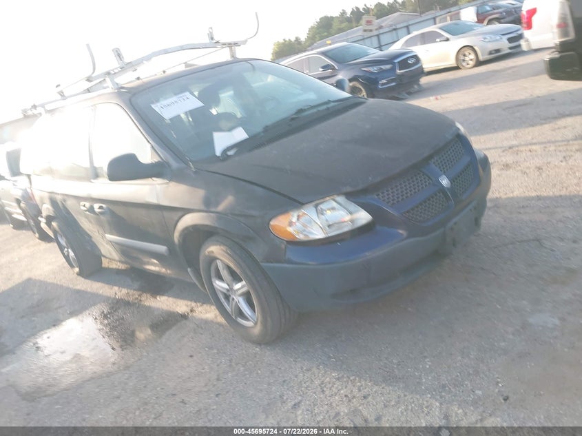 2007 Dodge Grand caravan VIN 1D4GP24R57B104130 IAAI salvage auction — RIGHT SIDE, Original (Texas), sold $1,000 on 2026-08-01 (photo 1)
