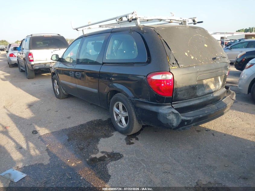 2007 Dodge Grand caravan VIN 1D4GP24R57B104130 IAAI salvage auction — RIGHT SIDE, Original (Texas), sold $1,000 on 2026-08-01 (photo 3)