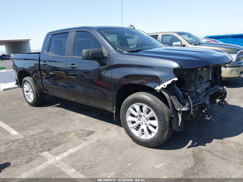 2022 Chevrolet Silverado 1500 VIN 1GCPABEK1NZ588463 — IAAI salvage auction photo