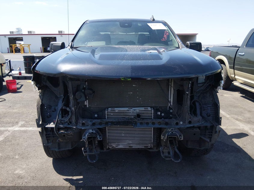 2022 Chevrolet Silverado 1500 VIN 1GCPABEK1NZ588463 IAAI salvage auction — FRONT & REAR, Salvage (Nevada), sold $10,050 on 2026-08-28 (photo 6)