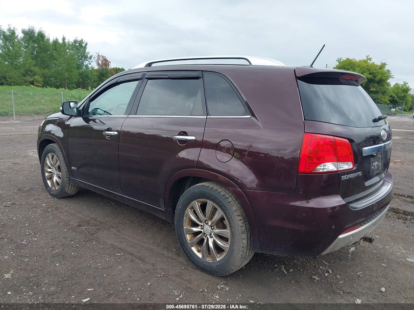 2012 Kia Sorento VIN 5XYKWDA27CG189260 IAAI salvage auction — FRONT END, Mv-907A (New York), sold $625 on 2026-08-02 (photo 3)