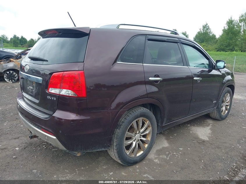2012 Kia Sorento VIN 5XYKWDA27CG189260 IAAI salvage auction — FRONT END, Mv-907A (New York), sold $625 on 2026-08-02 (photo 4)