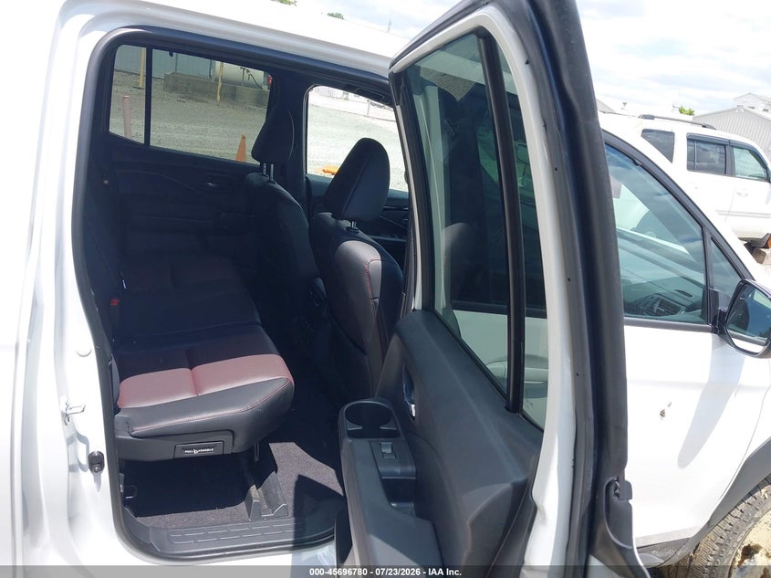 2026 Honda Ridgeline VIN 5FPYK3F88TB014513 IAAI salvage auction — LEFT REAR, Wait Title, sold $16,800 on 2026-08-18 (photo 8)