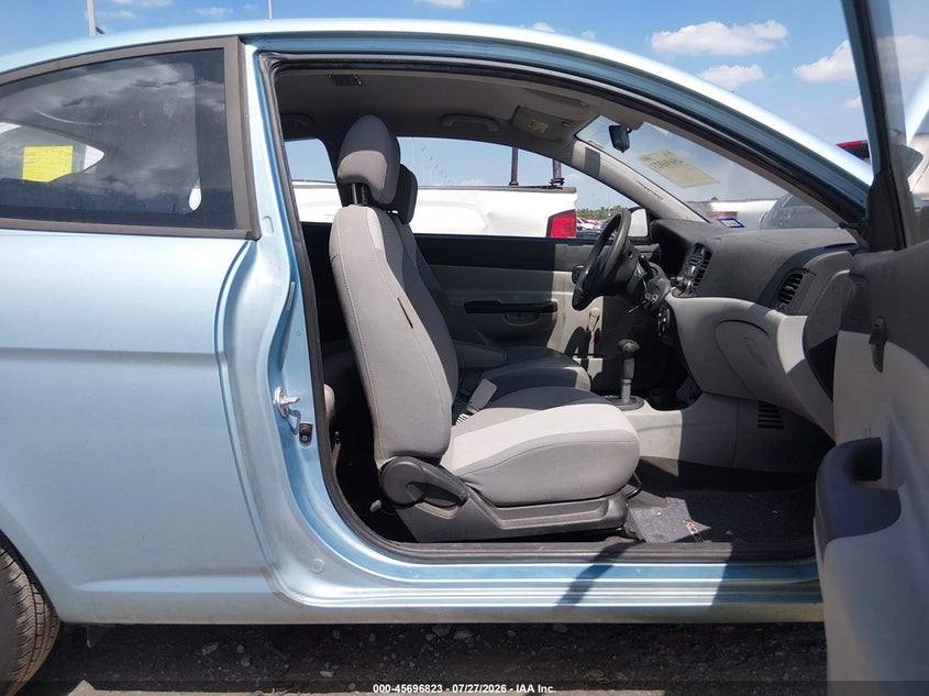 2008 Hyundai Accent VIN KMHCM36C08U073387 IAAI salvage auction — REAR END, Original (Texas), sold $125 on 2026-07-30 (photo 5)