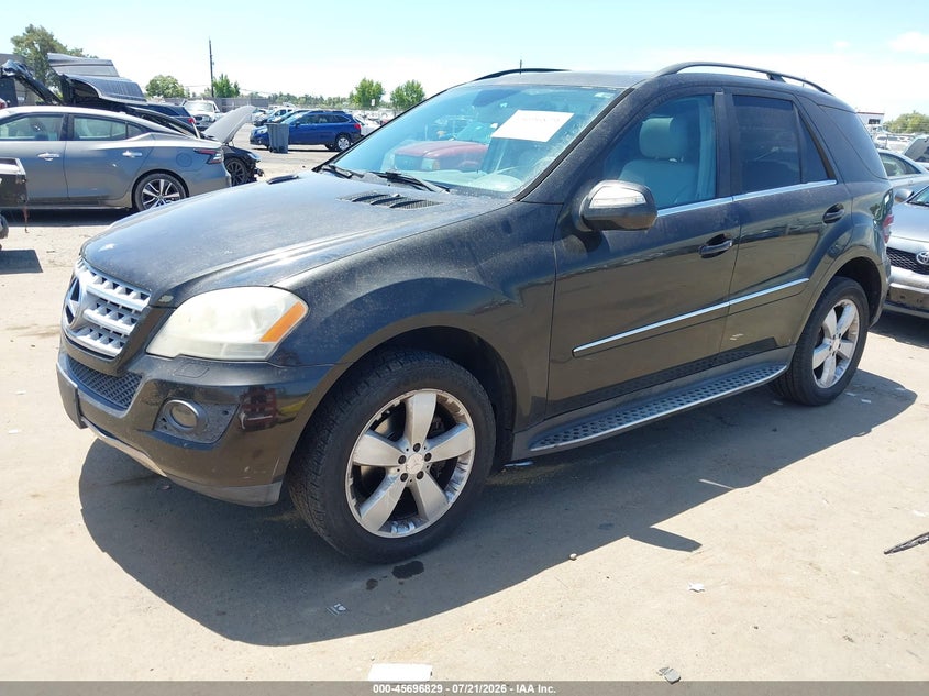 2009 Mercedes-benz Ml-class VIN 4JGBB86E49A488182 IAAI salvage auction — NORMAL WEAR, Clear - Dealer Only (California), sold $725 on 2026-09-01 (photo 2)
