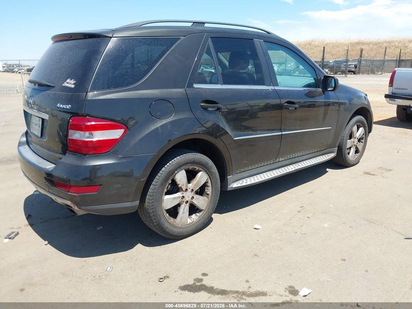 2009 Mercedes-benz Ml-class VIN 4JGBB86E49A488182 IAAI salvage auction — NORMAL WEAR, Clear - Dealer Only (California), sold $725 on 2026-09-01 (photo 4)