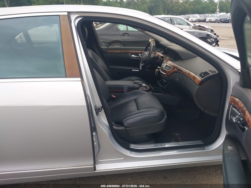 2007 Mercedes-benz S class VIN WDDNG71X47A036290 IAAI salvage auction — LEFT REAR, Clear (New Jersey), sold $800 on 2026-07-31 (photo 5)