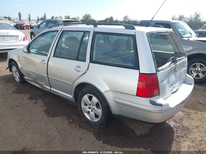2004 Volkswagen Jetta VIN WVWSL61J84W024110 IAAI salvage auction — REAR END, Salvage (California), sold $300 on 2026-08-03 (photo 3)